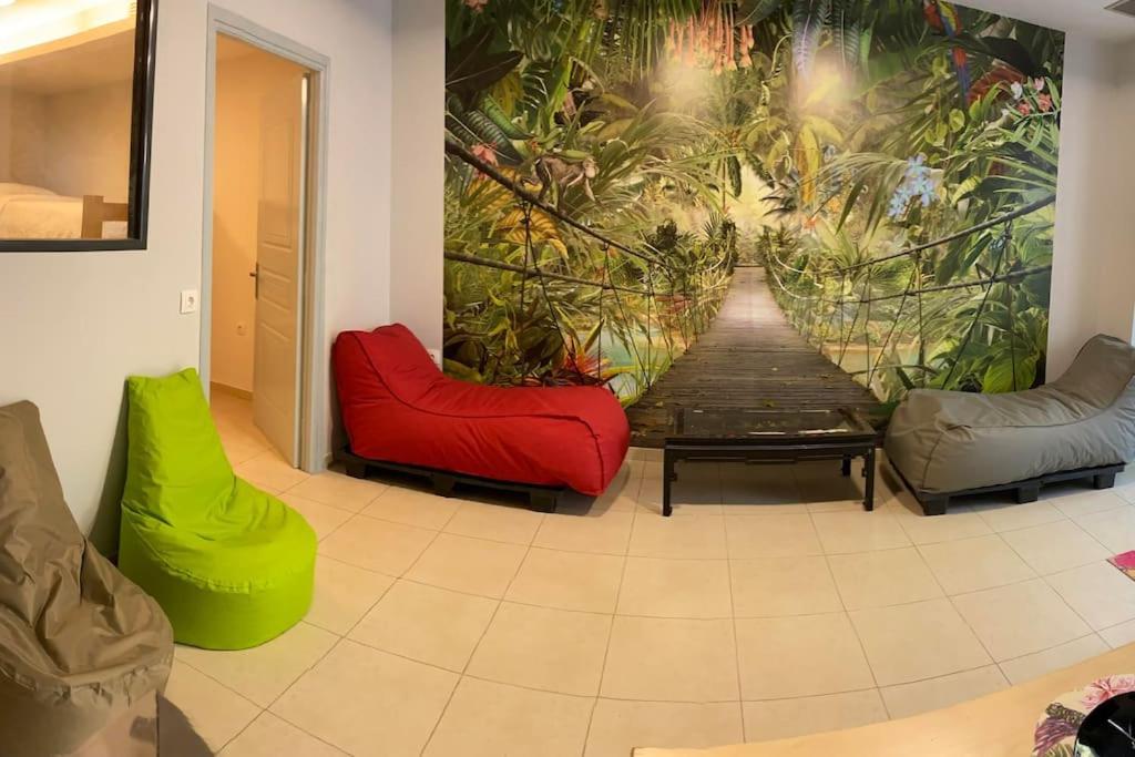 Αρέθουσα Jungle Τριάρι 65Τμ. Villa Chalkís Eksteriør bilde